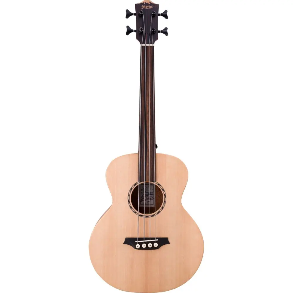 Bajo Electroacustico Fretless Bromo BAT8EFL BASS