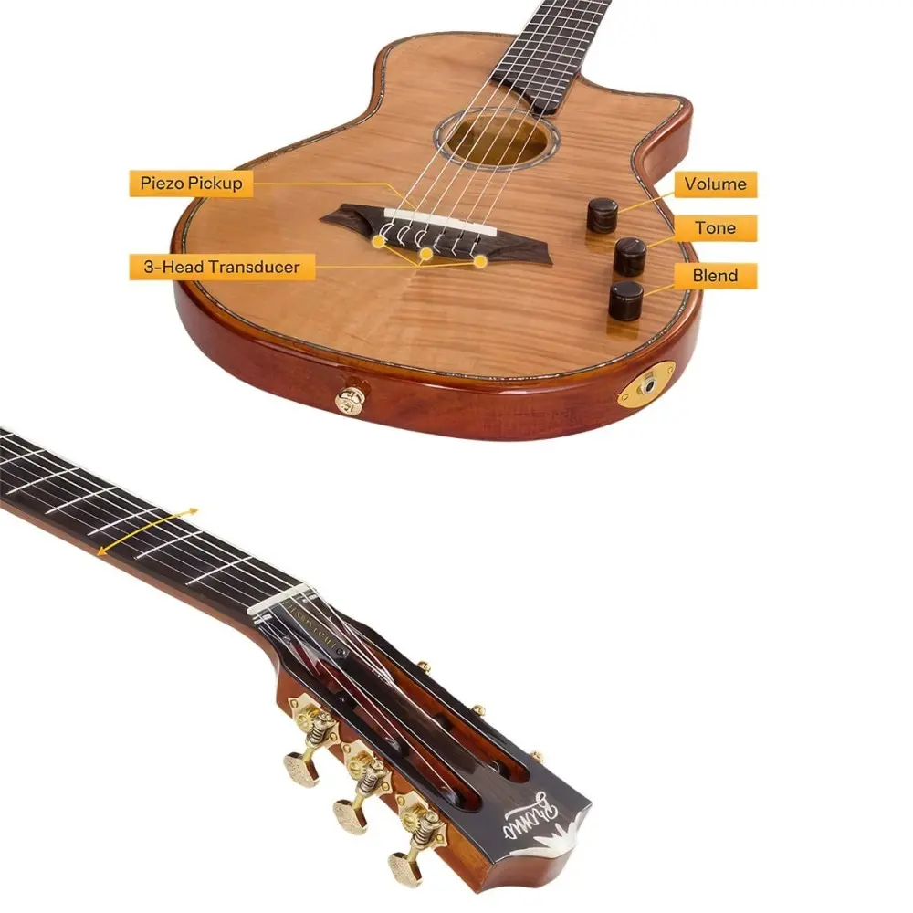 Guitarra Electrocriolla Bromo BEN2C