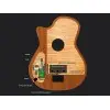 Guitarra Electrocriolla Bromo BEN2C tbk