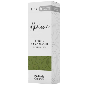 Pack Cañas x5 Organic Reserve Saxo Tenor 3.0+ Daddario W ODKR05305