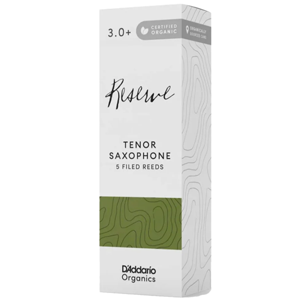 Pack Cañas x5 Organic Reserve Saxo Tenor 3.0+ Daddario W ODKR05305