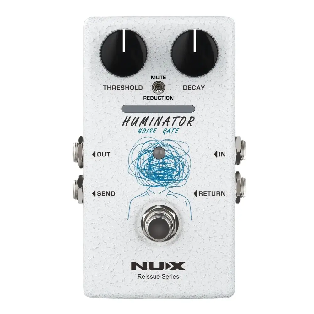 Pedal De Efecto Noise Gate Huminator Reissue Series Nux NRN-1