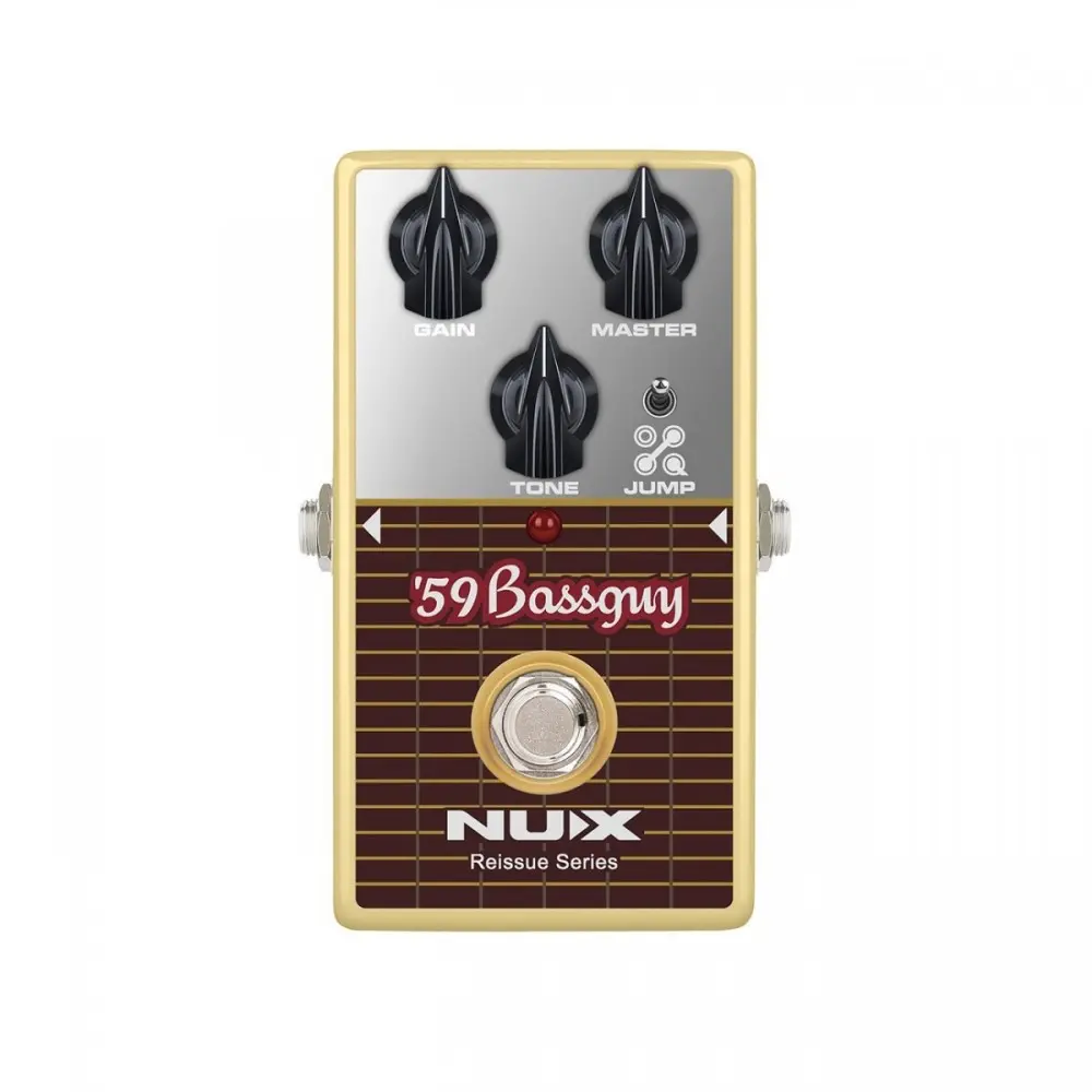 Pedal De Efecto Simulador Bassguy Reissue Series Nux NRO-7