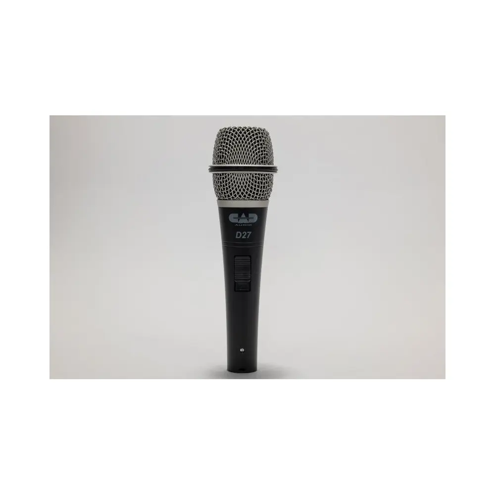 Micrófono de mano dinámico supercardioide con switch Cad D27