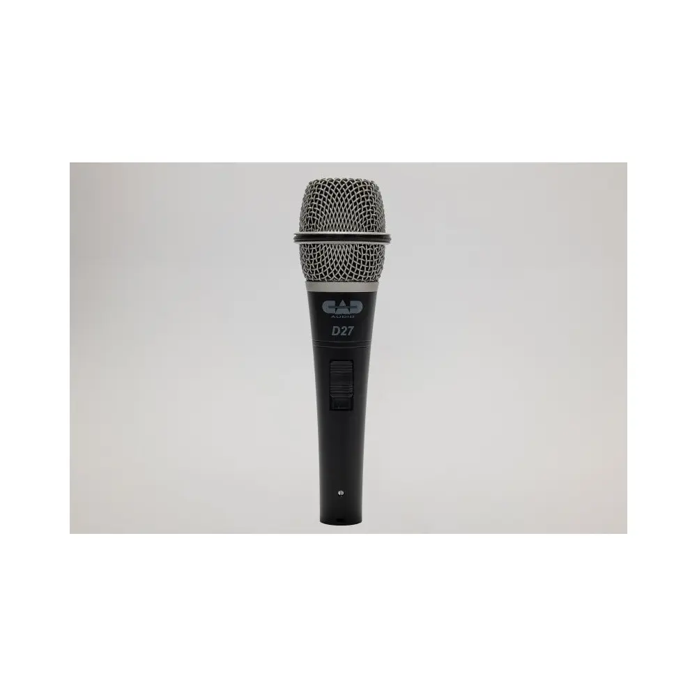 Micrófono de mano dinámico supercardioide con switch Cad D27