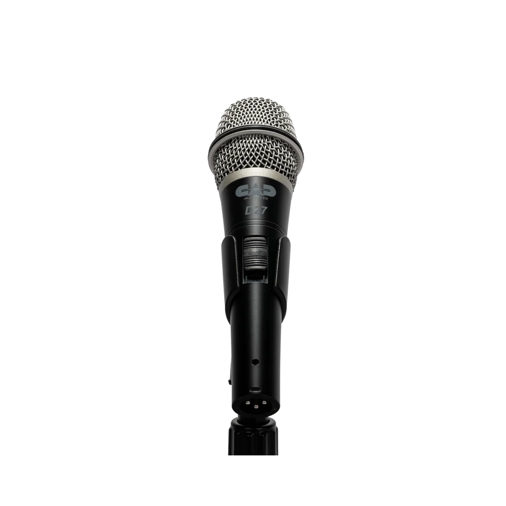 Micrófono de mano dinámico supercardioide con switch Cad D27
