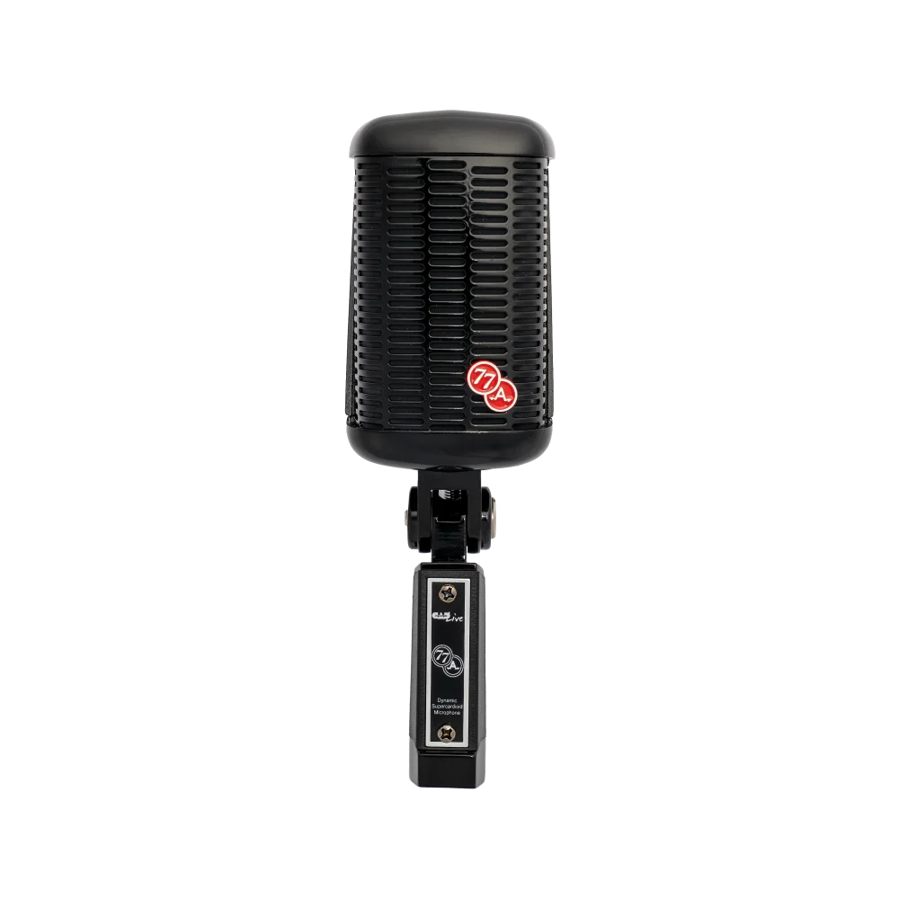 Micrófono vintage dinámico supercardioide Cad A77Bk
