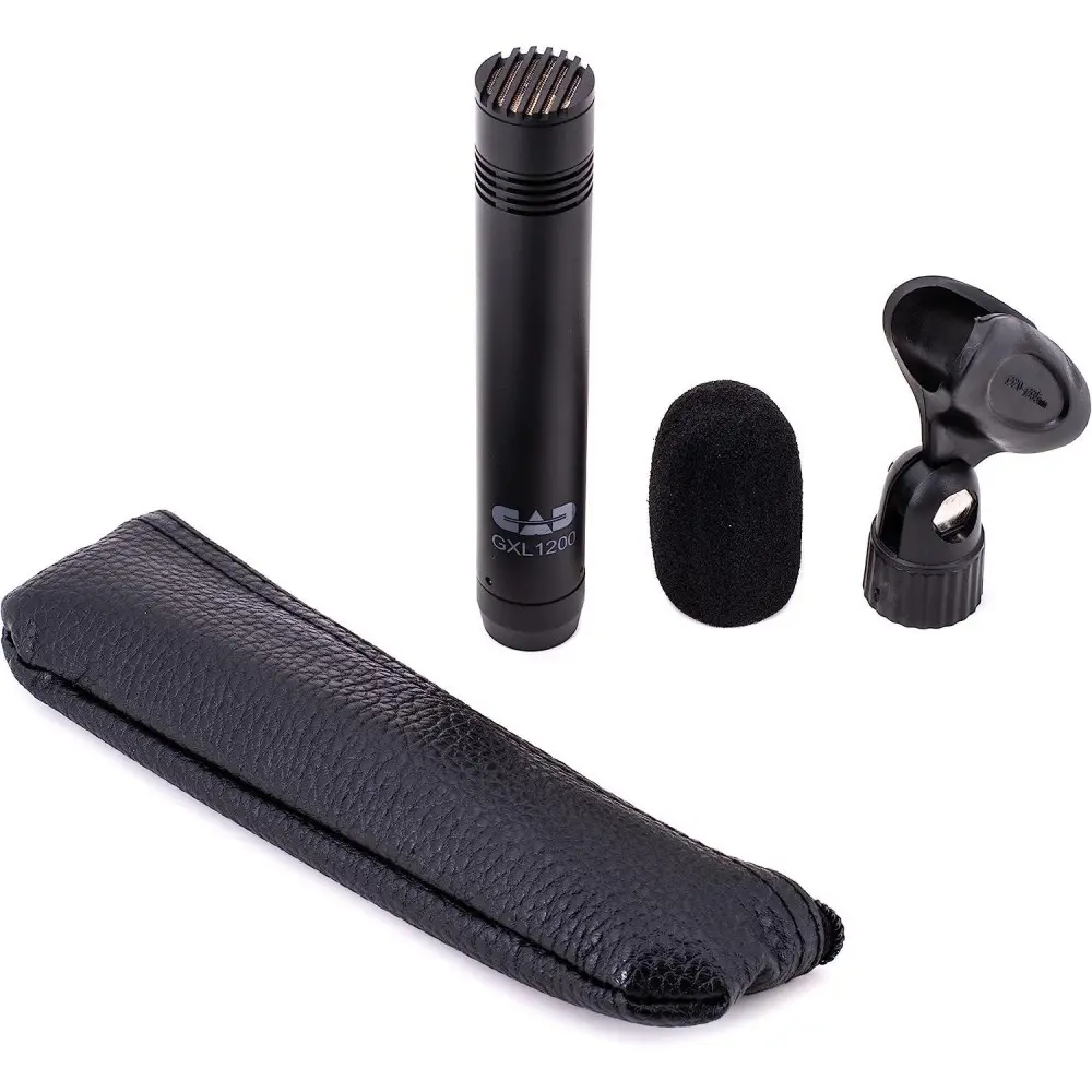 Micrófono de condensador cardioide de diafragma pequeño - Negro Cad GXL1200