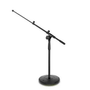 Soporte de Microfono boom con base redonda Pesada Gravity TMS2222 Brazo telescopico