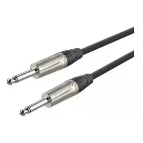 Cable Plug Plug 6 Metros Ficha Metalica reforzada Dline DCP6