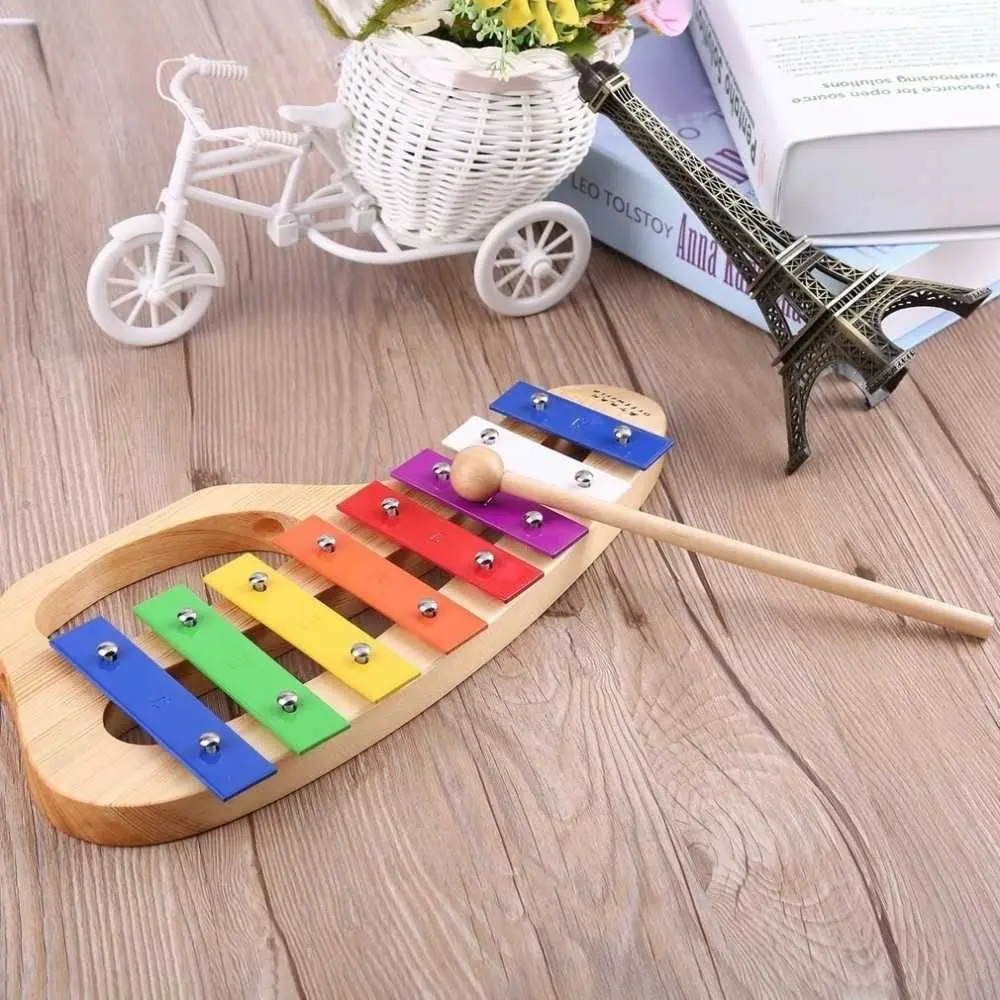 Metalofon 8 Notas Para Niños con golpeador de madera Dline DMTA8