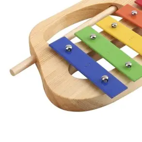 Metalofon 8 Notas Para Niños con golpeador de madera Dline DMTA8