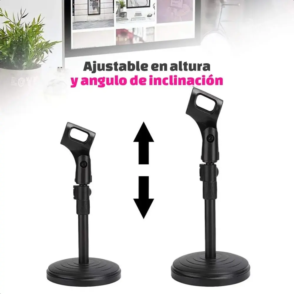 Soporte de Microfono de Mesa Dline DSPM