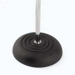 Soporte de micrófono recto con base redonda On Stage MS7201 Cromado