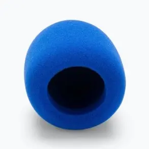 Paraviento de Espuma antipop para microfono On Stage ASWS58-BL AZUL