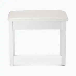 Taburete para piano o teclado On Stage KB8802W banqueta madera
