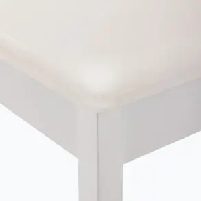 Taburete para piano o teclado On Stage KB8802W banqueta madera