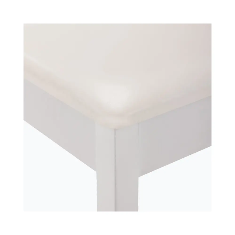 Taburete para piano o teclado On Stage KB8802W banqueta madera