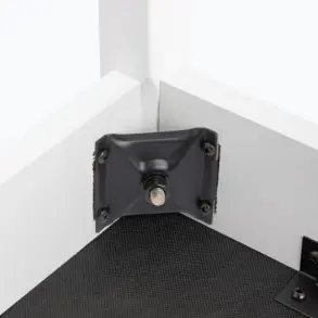 Taburete para piano o teclado On Stage KB8802W banqueta madera Blanca