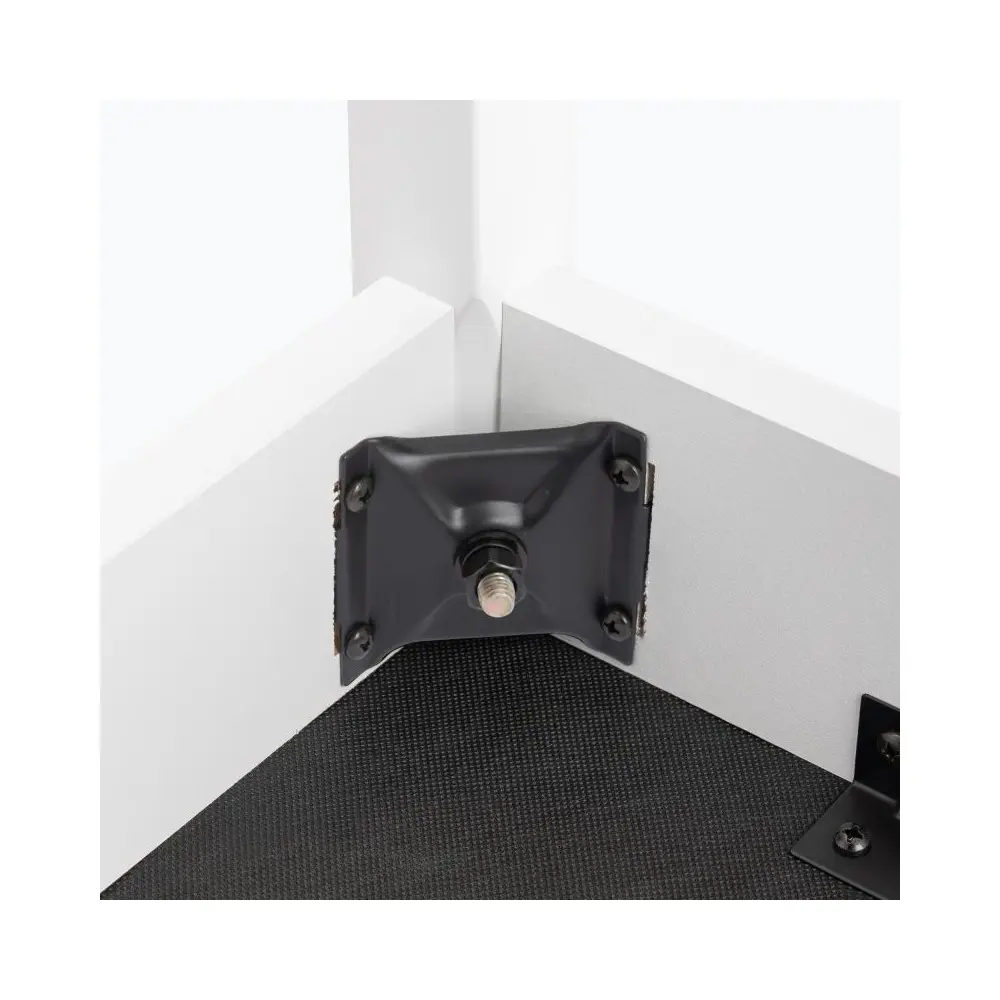 Taburete para piano o teclado On Stage KB8802W banqueta madera Blanca