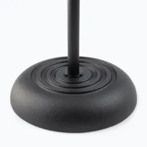 Soporte de micrófono recto con base redonda On Stage MS7201 Negro