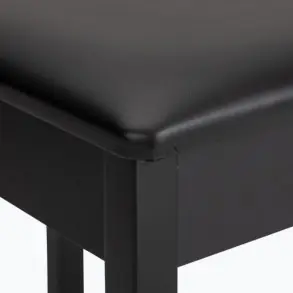Taburete para piano o teclado On Stage KB8902B banqueta madera con Tapa