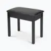 Taburete para piano o teclado On Stage KB8902B banqueta madera con Tapa