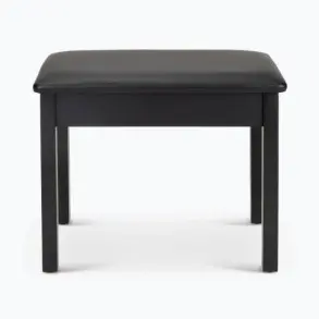 Taburete para piano o teclado On Stage KB8902B banqueta madera con Tapa