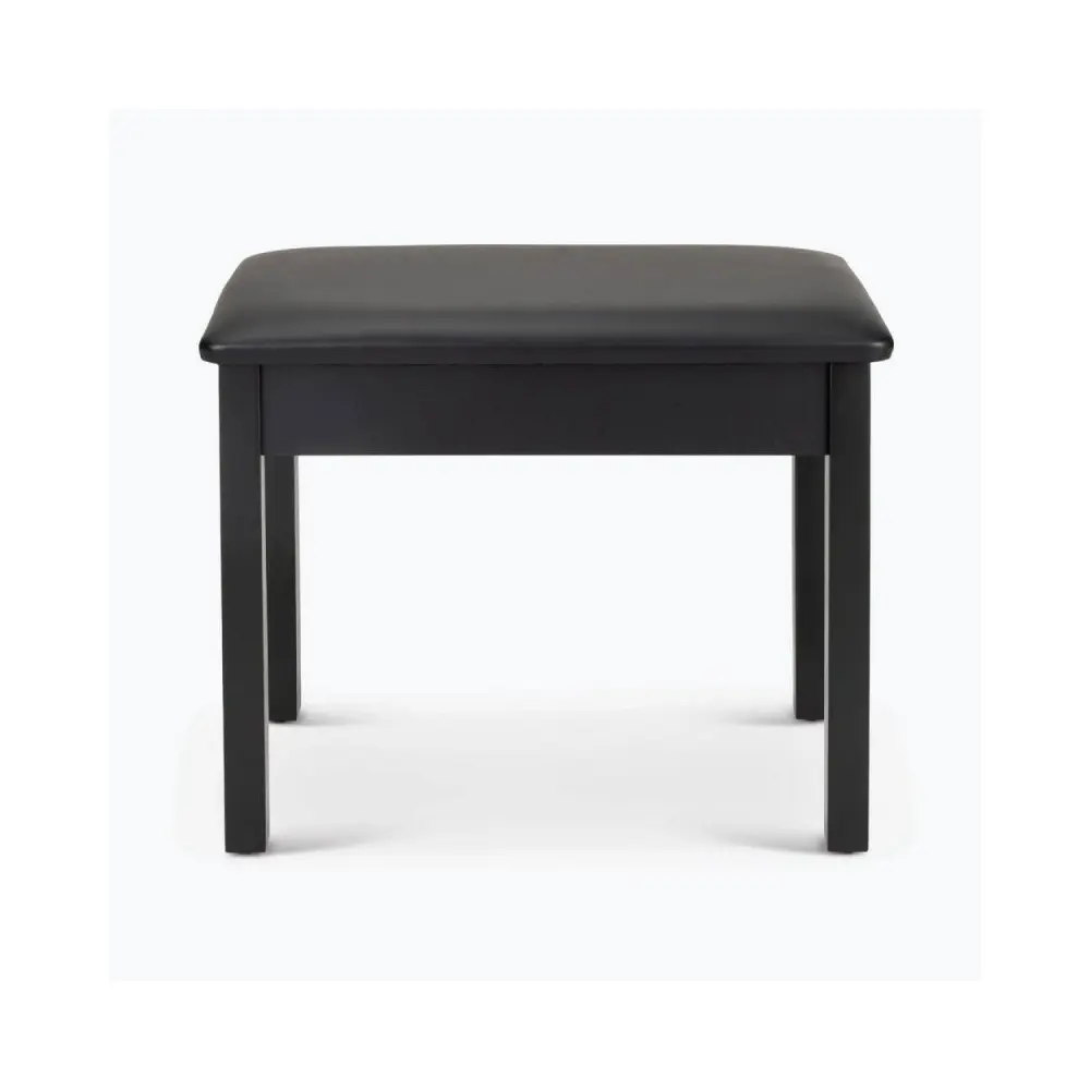 Taburete para piano o teclado On Stage KB8902B banqueta madera con Tapa