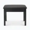 Taburete para piano o teclado On Stage KB8902B banqueta madera con Tapa
