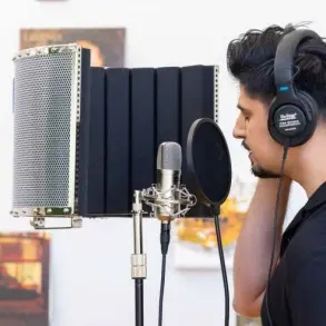 Cabina De Grabacion Portatil Altura Regulable On Stage ASMS4730