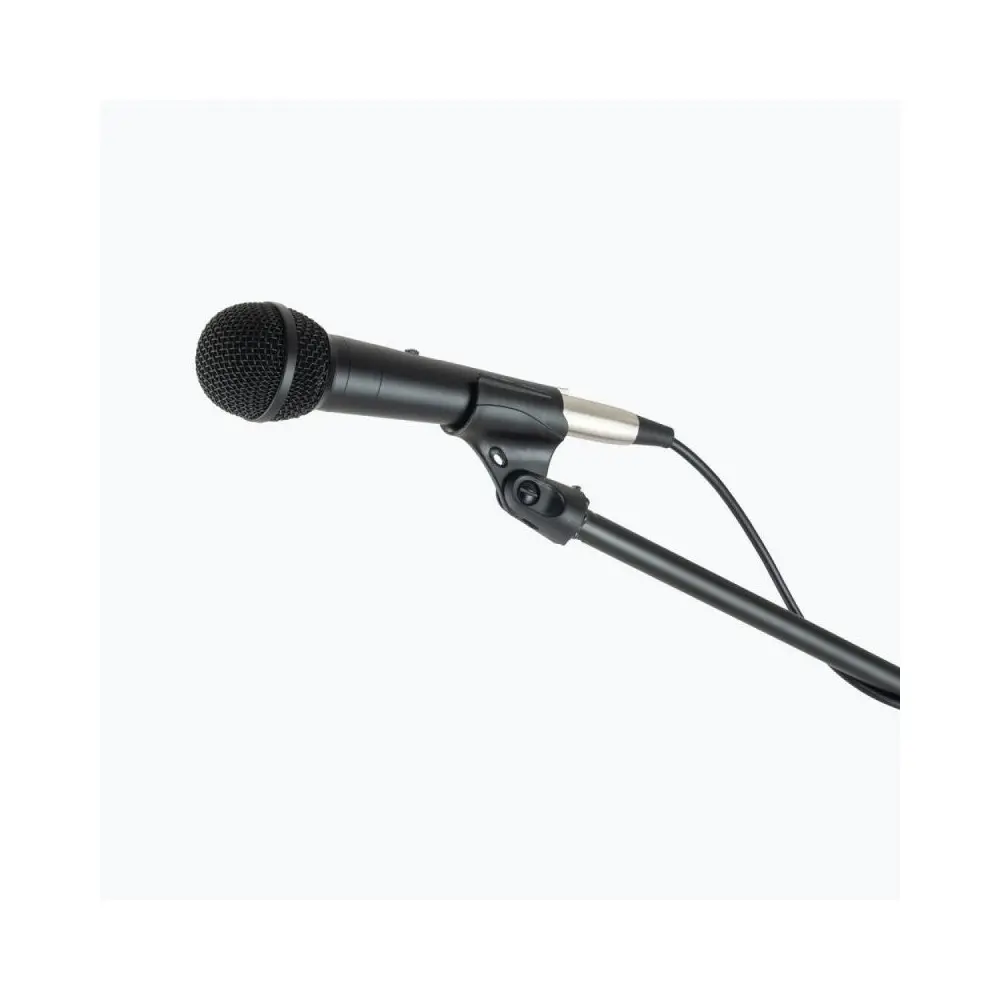Combo Microfono para voces con soporte On Stage MS7500 Incluye Funda + pipeta + Cable XLR
