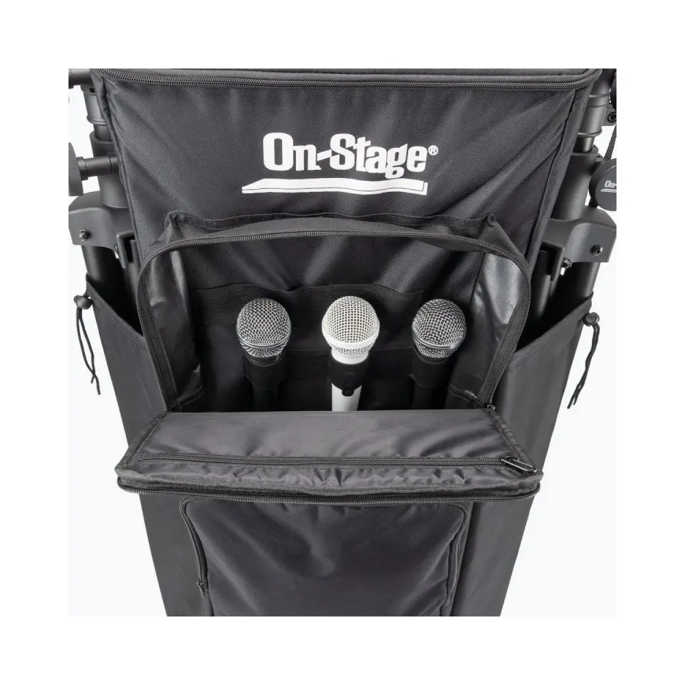 Funda utilitaria con ruedas para fierros y accesorios On Stage GR9000