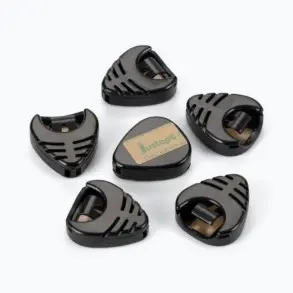 Balde Con 100 Porta Púas para guitarra On Stage GSAPK6500 autoadhesivo