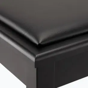 Taburete para piano o teclado de lujo On Stage KB8904B banqueta madera