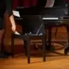 Taburete para piano o teclado de lujo On Stage KB8904B banqueta madera