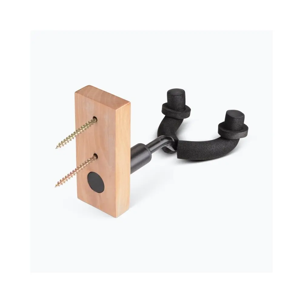 Soporte de Pared para Guitarra, Ukelele y bajo On Stage GS7730 base Madera