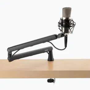 Soporte Brazo Articulado Para Microfonos de Escritorio On Stage MBS-LP1