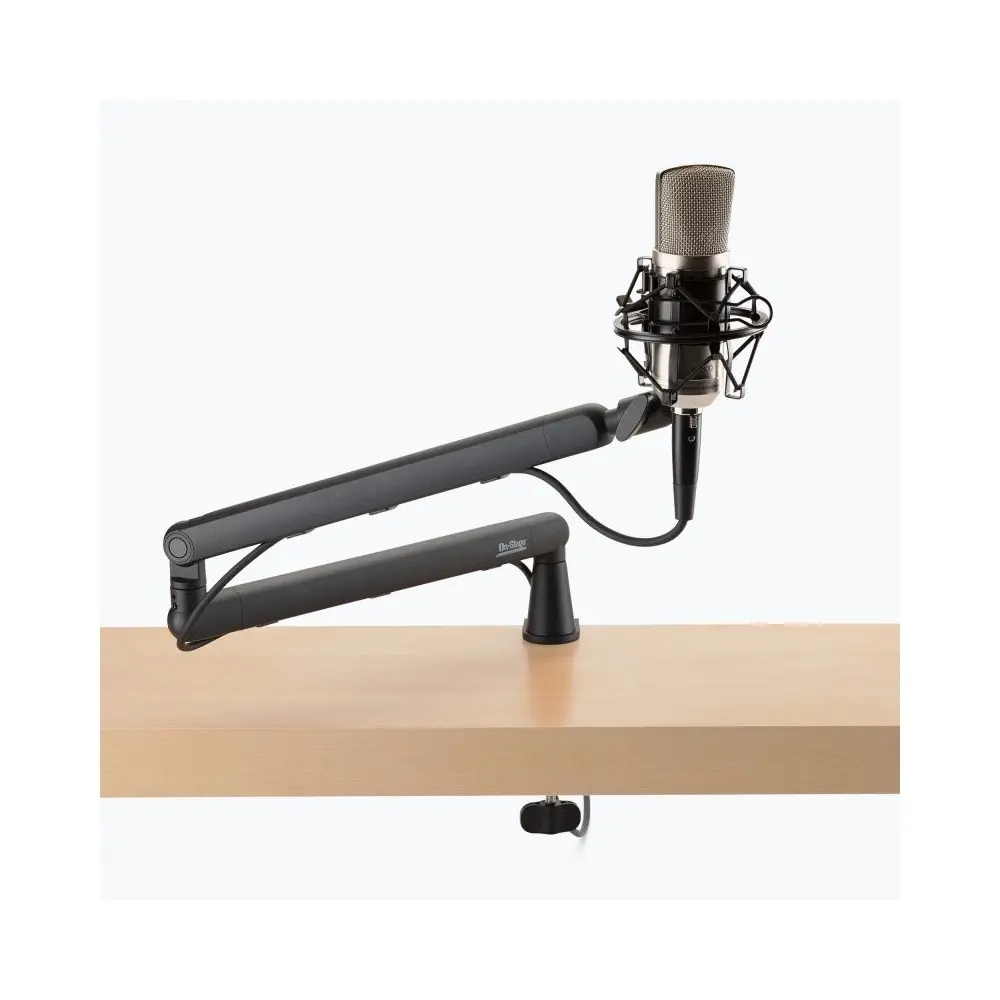 Soporte Brazo Articulado Para Microfonos de Escritorio On Stage MBS-LP1