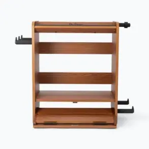 Estación de trabajo para guitarra o bajo amplificador y pedales ordenados On Stage GWS5000RB