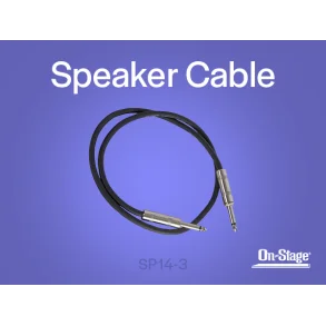Cable de Parlante 90cm QTR-QTR On Stage SP14-3