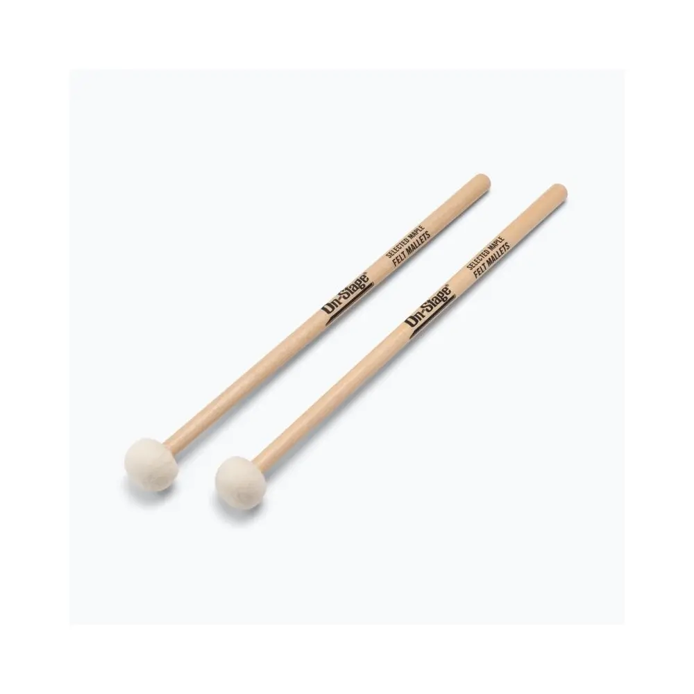 Timpani Mallet mazos de fieltro On Stage WPM200
