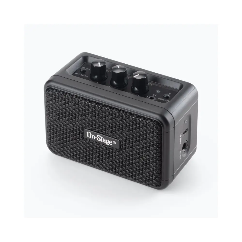 Amplificador de guitarra recargable USB con Bluetooth 5W On Stage TGA01