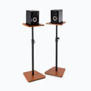 Soportes para monitor de estudio de madera On Stage SMS7500RB Natural (Par)