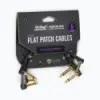 Pack Cables x3 Flat Patch Plug Plug 15 CM On Stage OSPRO-FPC-3