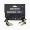 Pack Cables x3 Flat Patch Plug Plug 15 CM On Stage OSPRO-FPC-3