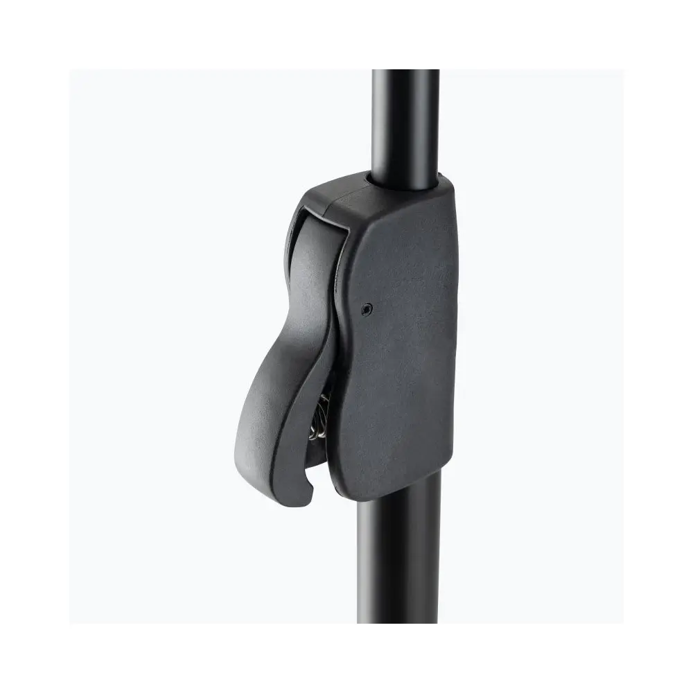 Soporte de Microfono recto con base redonda On Stage MS7201QRB Ajuste automatico