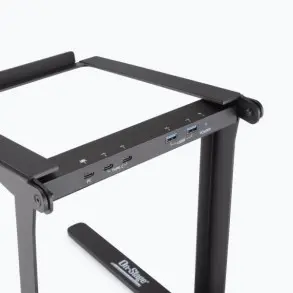 Soporte para notebook o DJ con USB-C On Stage LPT8000 Plegable