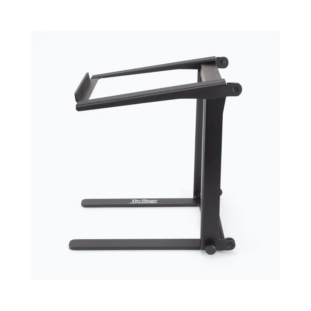 Soporte para notebook o DJ con USB-C On Stage LPT8000 Plegable