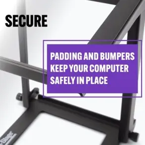 Soporte para notebook con USB On Stage LPT8000